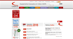 Desktop Screenshot of cardios.com.br